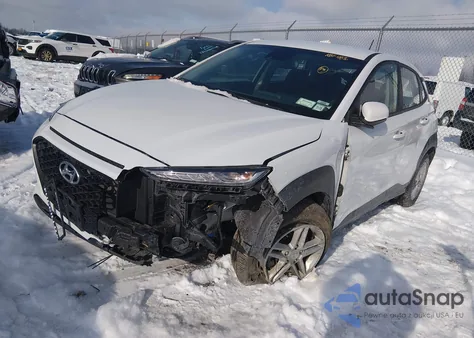 2021 Hyundai Kona Se z USA, uszkodzony, nr VIN KM8K1CAA1MU674876